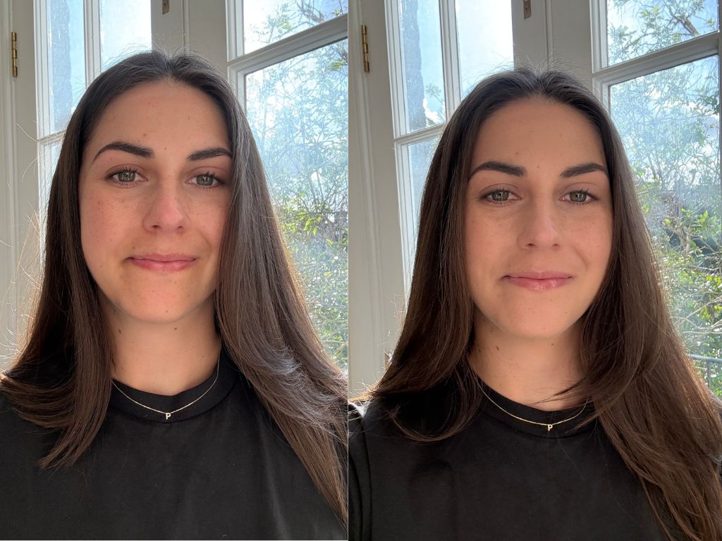 Before and After Kay Beauty Tinted SPF